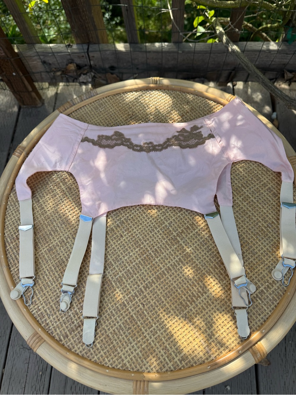 Dottie's delights Mucha Ballet Garter Belt